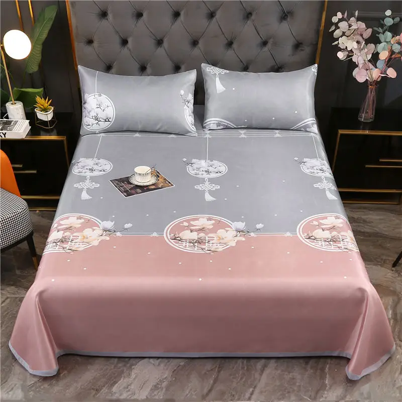 Новинка коврик из ледяного шелка в минималистском стиле летние постельные