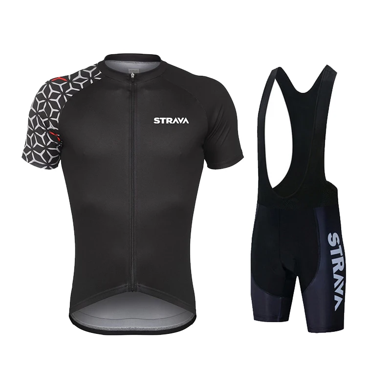 

2021 New STRAVA Summer Cycling Jersey Set Breathable Team Racing Sport Bicycle Jersey Gobikeful Mens Cycling Clothing Short