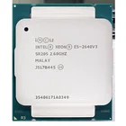 Процессор Intel Xeon E5 2640 V3 E5 2640V3 SR205 2,6 ГГц 8-ядерный 90 Вт Разъем LGA 2011-3 подходит для материнской платы X99
