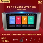 Радиоприемник 2 din, Android 10, GPS, 4G, 64 ГБ, Wi-Fi, Carplay, DSP, для Toyota Camry 6, 40, 50, 2006-2011