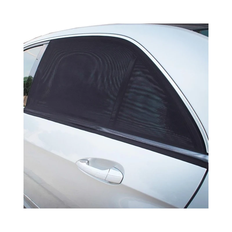 2 шт./компл. автомобиля Путешествия черная сетка Солнцезащитный УФ-защита блок