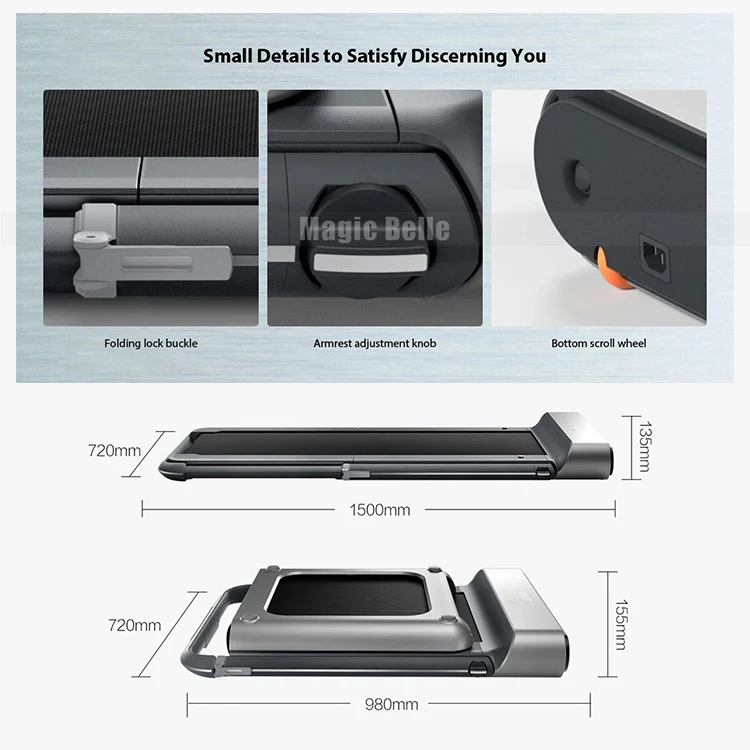 

WalkingPad R1 Display Dynamic Walking Treadmill Knee Protector Running Treadmill Connect with Phone By BlueTooth