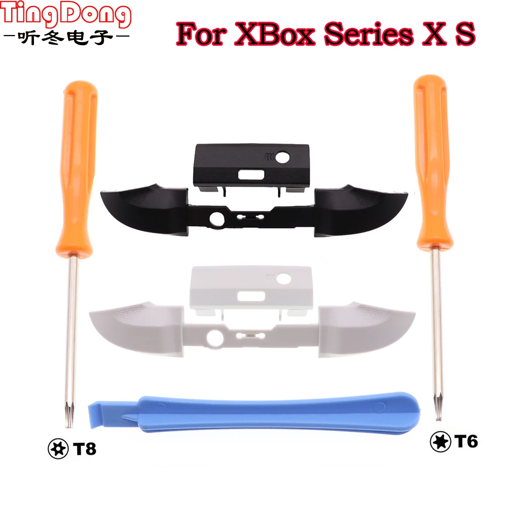 

RB LB Bumpers Buttons for Microsoft XBox Series X S Controller Trigger Button Middle Holder with Screwdriver Tool