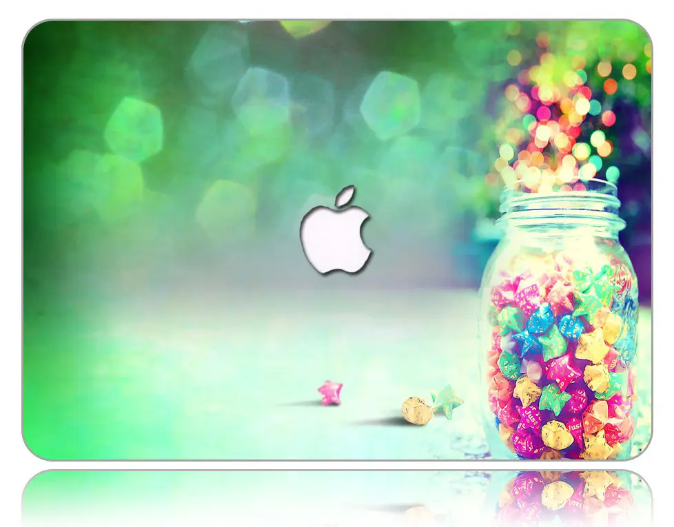 COLOR3 Кристальный Жесткий Чехол для ноутбука+ чехол для клавиатуры только для Apple MacBook 13," Старый Белый Macbook Модель: A1181 - Цвет: COLOR3