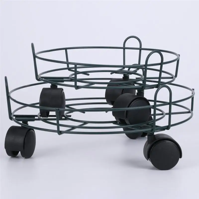 Подвижный лоток для цветочных горшков Большая полка хранения прочный