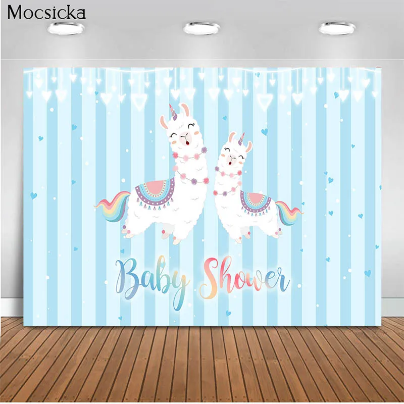 

Mocsicka Birthday Party Background Blue Stripes Photo Background Decoration Children Shower Photo Photography Studio