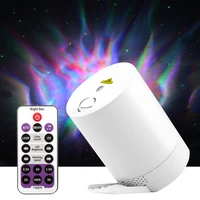 night light starry sky projector water wave lamp led star music rotating remote control bluetooth bedroom decorat bedside lamp