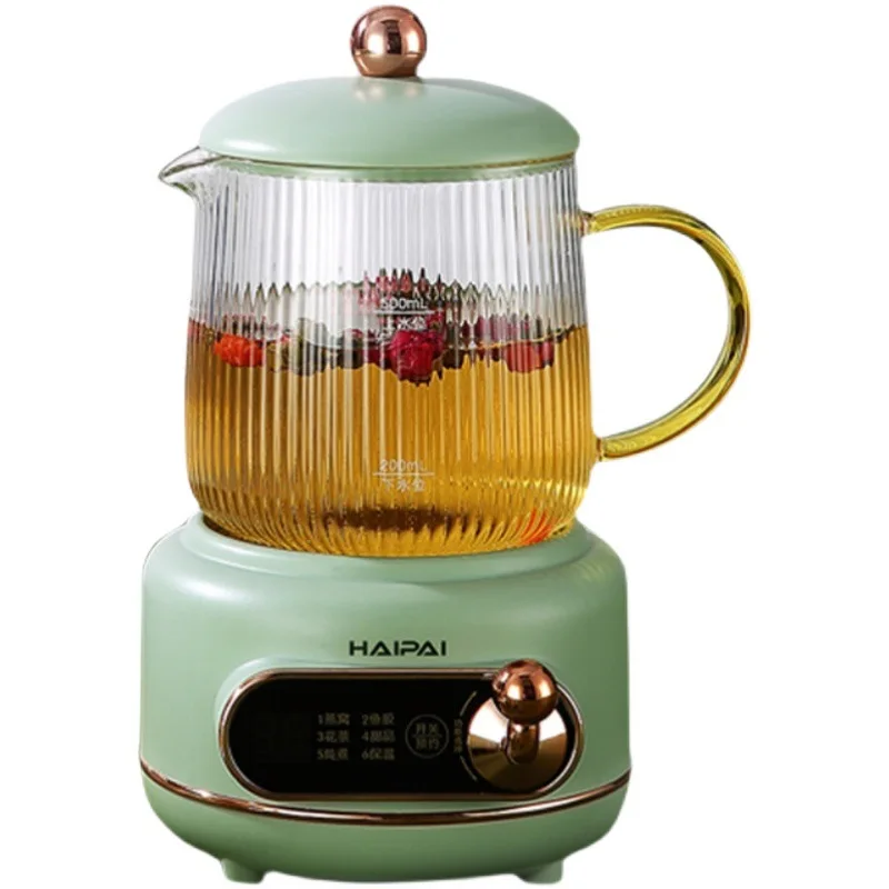 

Portable Decorated Kettle Water Ultralight Thermo Pots Glass Nordic Tea Pot Smart Modern Hervidor Portatil Mini Kettle OB50SH