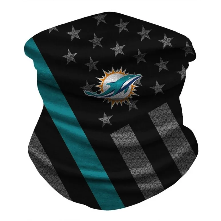 

Dolphin neutral outdoor neck mask headband retro Star Spangled Banner letter C print fashion couple Headband