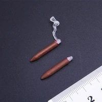 16 scale cigar two burning smoke cigar model figure fit for 12 body action figures doll toys accessories