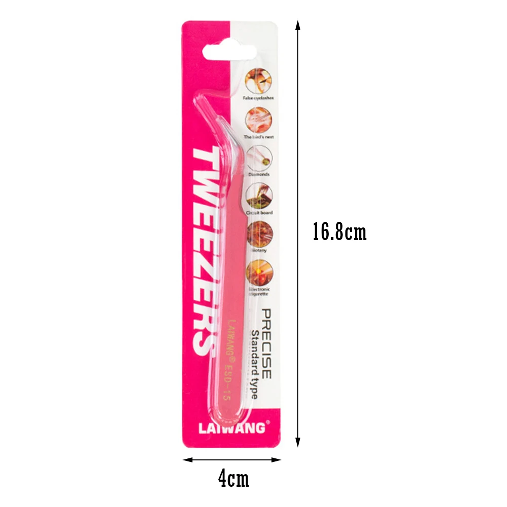 Набор антистатических пинцетов для наращивания ресниц пинцет из нержавеющей