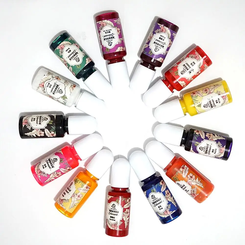 10 г/бутылка жидкая УФ смола для творчества быстроотверждаемая твердая