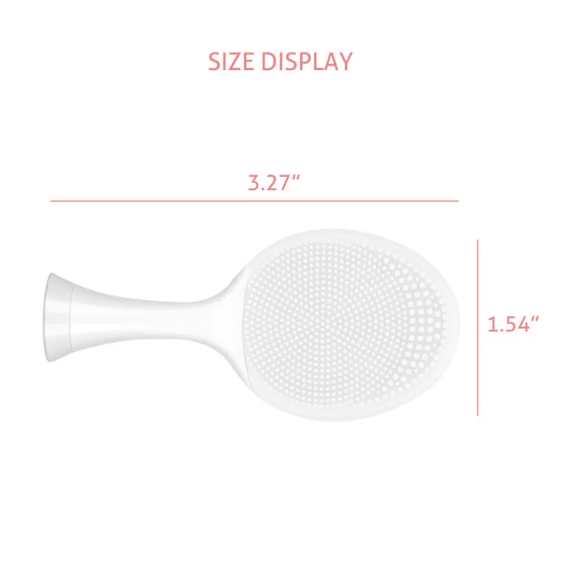 Очищающая щетка для лица с ручкой головы силиконовый массажер удаления макияжа |