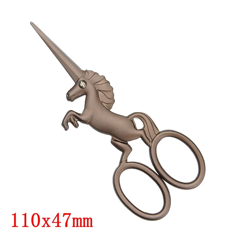 Винтажные ножницы Единорог европейские ретро портновские нитки для вышивки