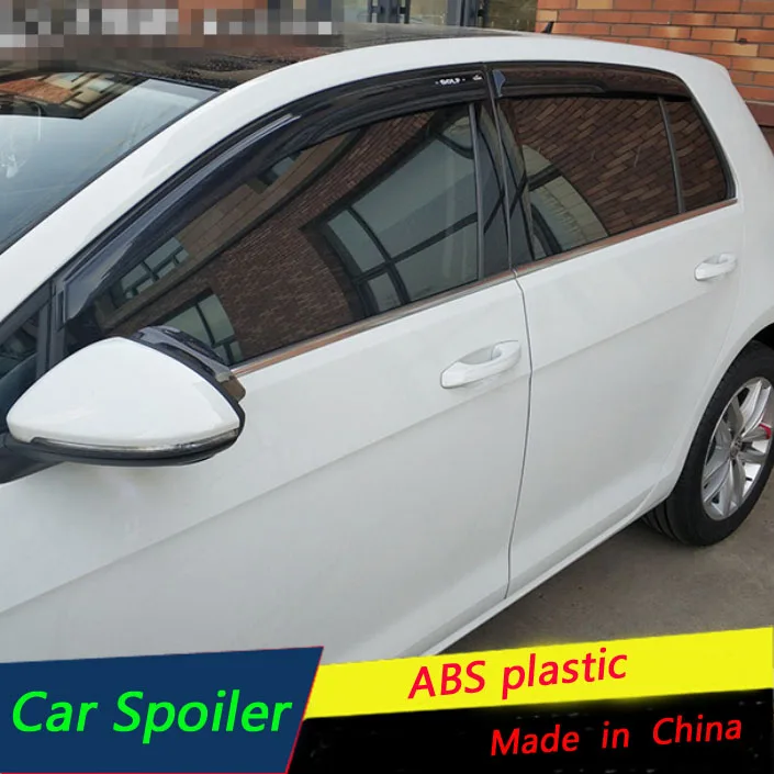 Пластиковый оконный козырек для Volkswagen Golf MK7 2014 2019 вентиляционные оттенки