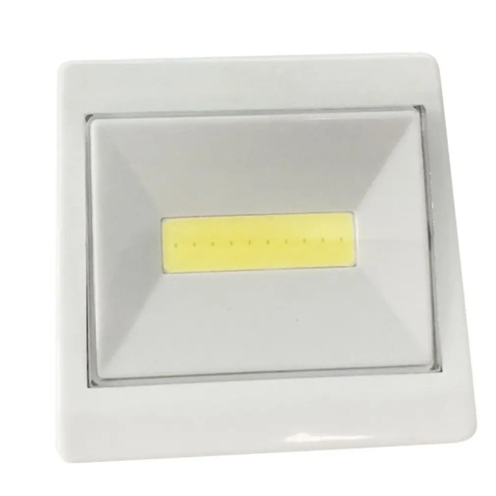 

Square COB Wall Night Light Emergency Lighting Wardrobe Corridor Super Bright Battery Powered Light