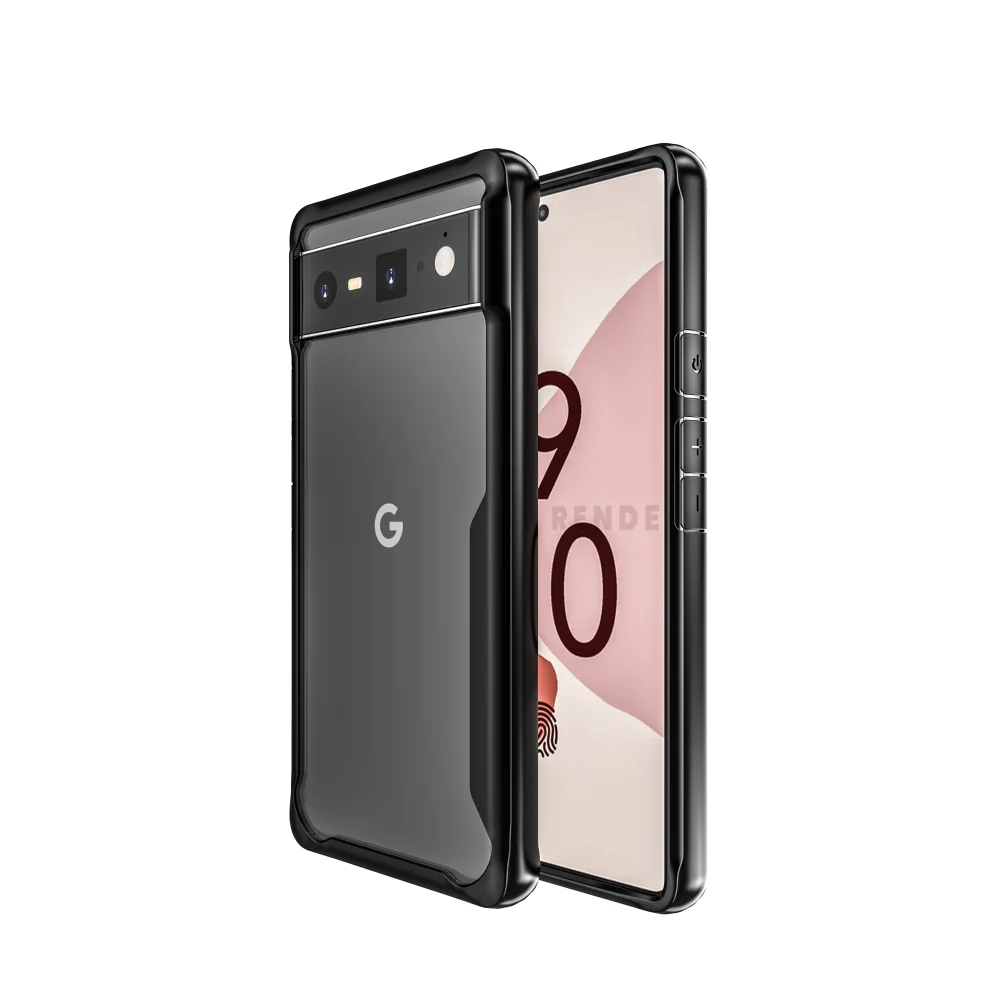 Transparent TPU Case For Google Pixel 6 Pro 5A 5 4A 4XL 4 Clear Silicne Shockproof Bumper With Back Hard Case For Google Pixel 6