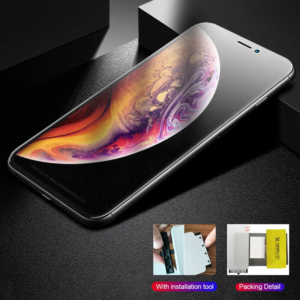 Фольга артефакт версия матовая полное покрытие Гидрогелевая пленка защитная для