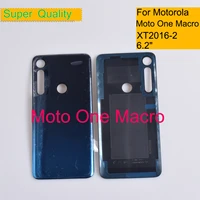 10pcslot for motorola moto one macro xt2016 2 housing battery cover back cover case rear door chassis shell replacement