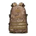 Мужской тактический рюкзак 40 л, маленький армейский штурмовой ранец в стиле милитари, Спортивная камуфляжная водонепроницаемая сумка для альпинизма