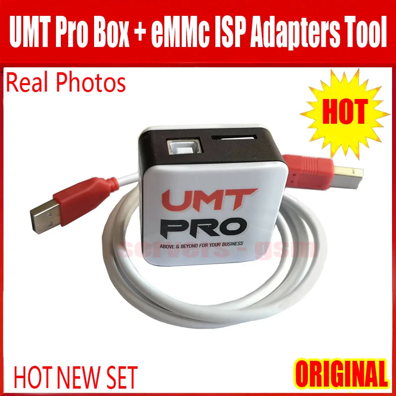Новый оригинальный UMT Pro2 BOX /UMT + Avb 2 в 1 коробка с USB-кабелем eMMC ISP адаптеры