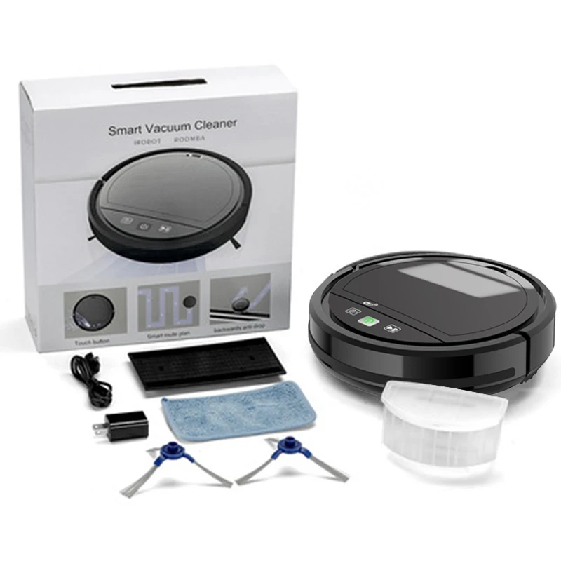 

Tuya App Control Robot Vacuum Cleaner WIFI Smart Cleaning Sweeper Route Planning Vacuum Cleaner Support Alexa Google aspiradora