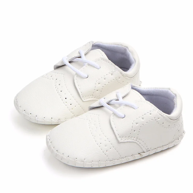 

New Fashion Baby Boy Shoes Toddler PU Leather Moccasins Infant Casual First Walkers Newborn Footwear 0-18 Months