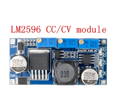 LM2596 Мощность преобразователь понижающий модуль LM2596S DC-DC 1,5 V-35 V Регулируемый понижающий Мощность модуль питания 3,3 V/5 V/12 V/24 V - Цвет: LM2596 CCCV