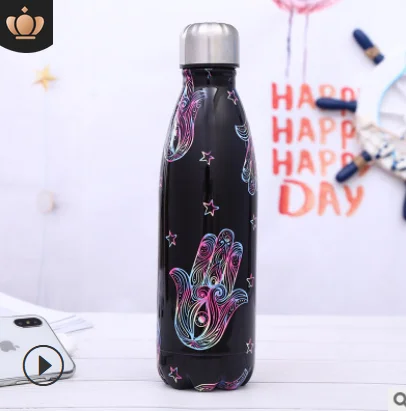 500 мл кружка для путешествий Чай Кофе Вода Вакуумная чашка термос Боулинг бутылка