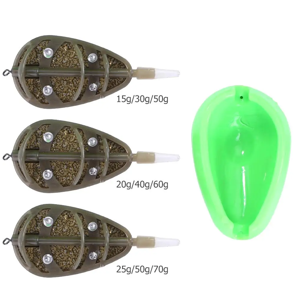 Портативный приманка встроенный метод для ловли карпа корзина Фидер набор формы