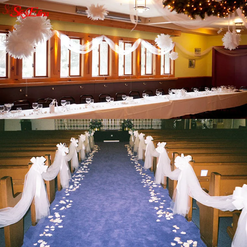 Рулон тюля для юбки пачки настольное украшение сделай сам из органзы белого и