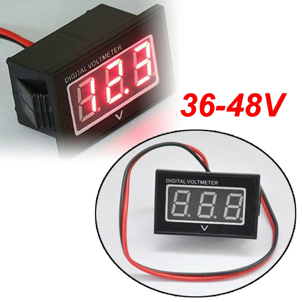 36-48 В измеритель напряжения анти шок Профессиональный Универсальный