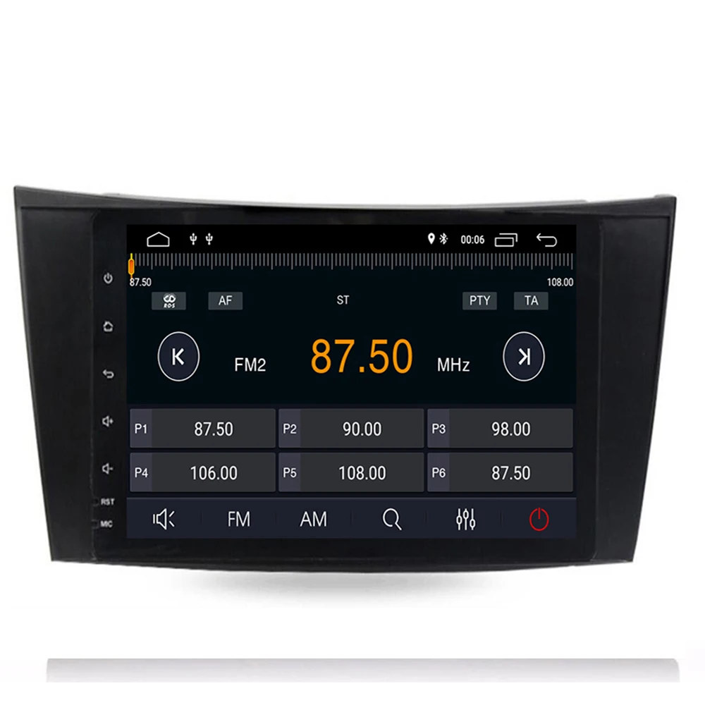 9 &quotDSP IPS Android 10 4G 64G Автомобильный GPS для Mercedes Benz E-class W211 E200 E220 E300 E350 E240 E270 E280 W219 без