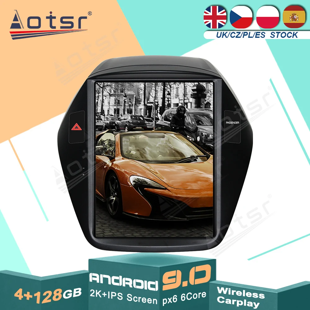 

Автомагнитола на Android 9 для Hyundai Tucson IX35 2009 - 2016 с радио, GPS-навигацией, мультимедийным проигрывателем, 2Din, Авторадио, стерео, головное устройств...