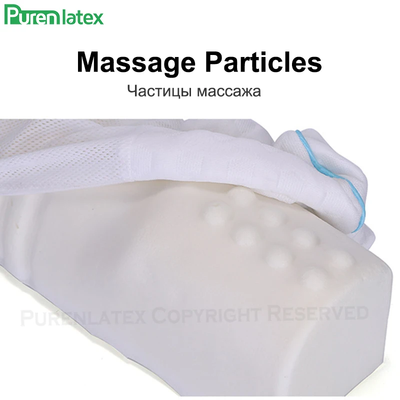 PurenLatex Магнитная терапия пены памяти подушка для наращивания ресниц многофункциональные ортопедические подушки спальные подушки