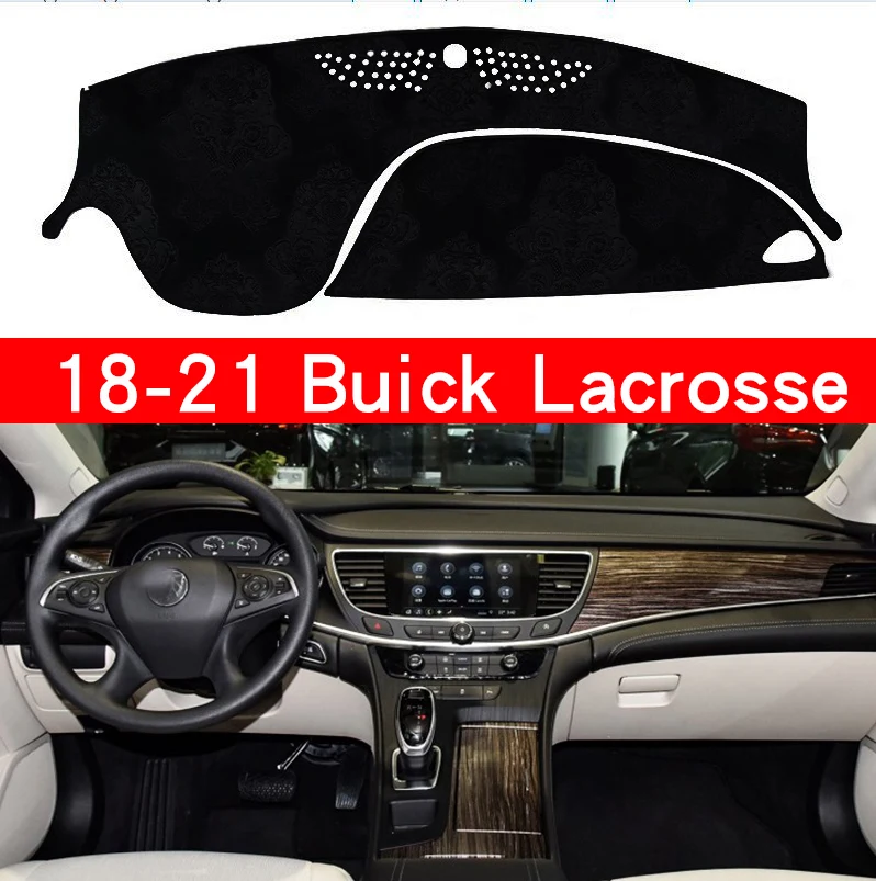 

Для 18 19 20 21 Buick Lacrosse инструмент панельный коврик приборная панель ranger Dashboard противоскользящая накладка