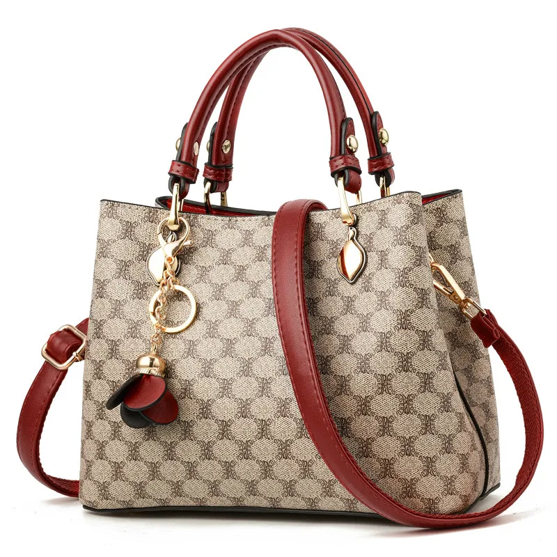 Роскошная женская сумка с отделением для отверстий 2020 принтом Луис вутана