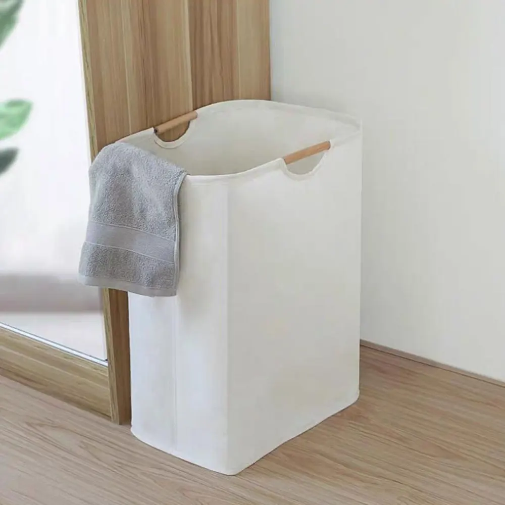 

1pc Household Laundry Basket Handheld Laundry Dirty Clothes Bag Laundry Bag