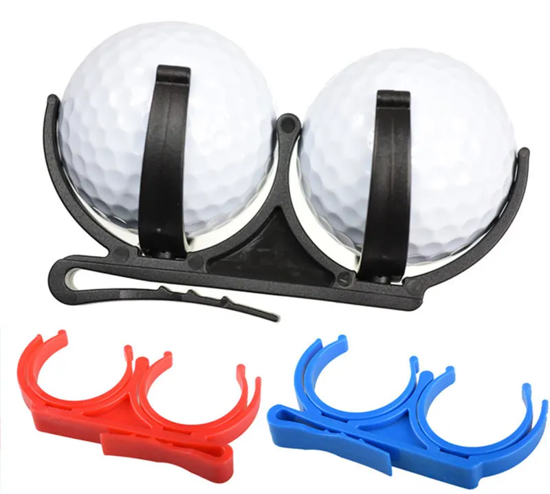 

New Golf clip Golf Ball Holder Clip Organizer Golfer Golfing Sporting Training Tool Accessory Golf Accessories Training Aids