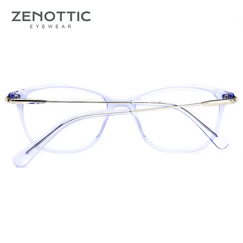 ZENOTTIC очки по рецепту, оправа для женщин, оптические очки для близорукости, оправа для очков, женские прозрачные линзы, прямоугольные поддельные очки