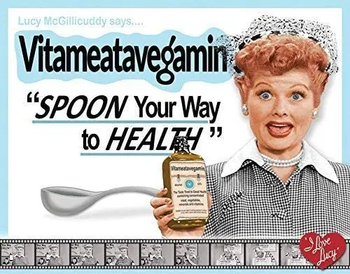 

Lucy - Vita Episode in Poster Funny Art Decor Vintage Aluminum Retro Metal Tin Sign Painting Decorative Signs