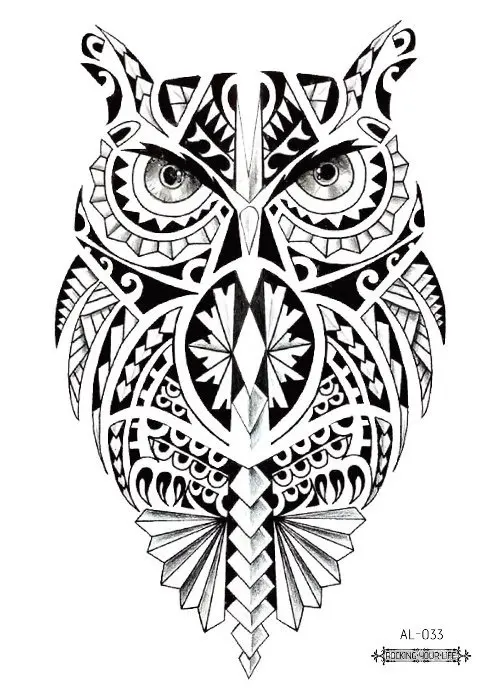 Серия чудовище водостойкая большая Цветочная рука временная татуировка черная