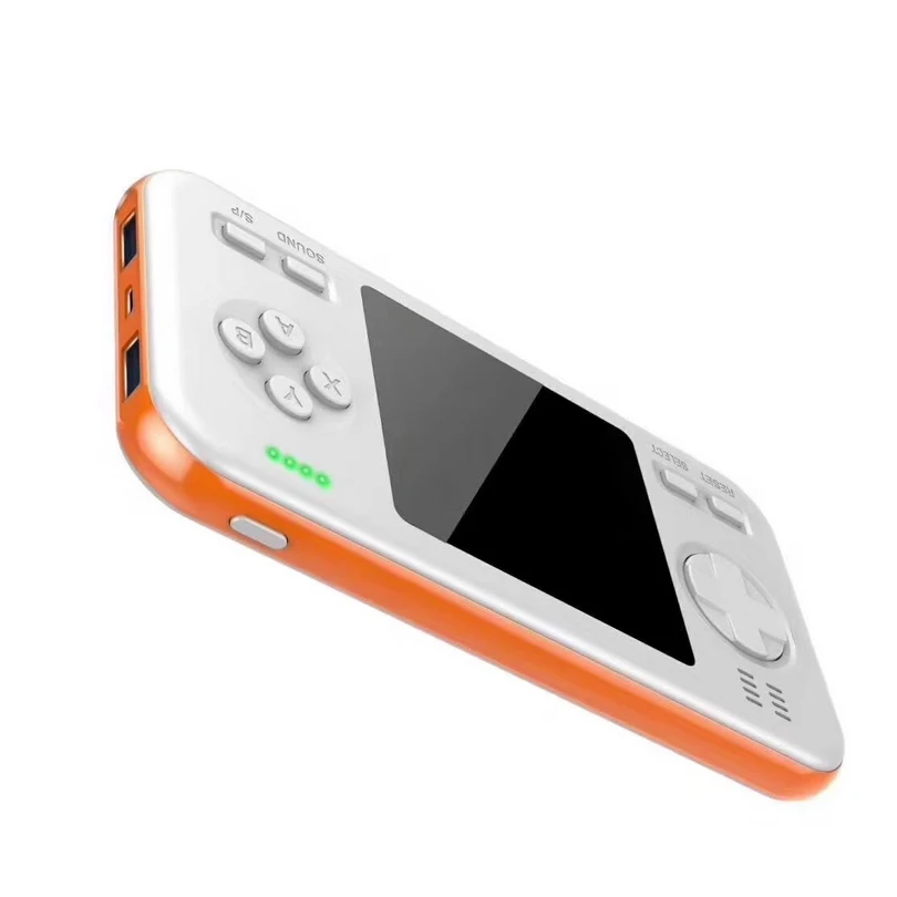 Встроенный аккумулятор 416 Games wth 8000 mAh, внешний аккумулятор, ретро портативная игровая приставка, 2,8 дюймов, цветной ЖК-дисплей, игровой геймпад