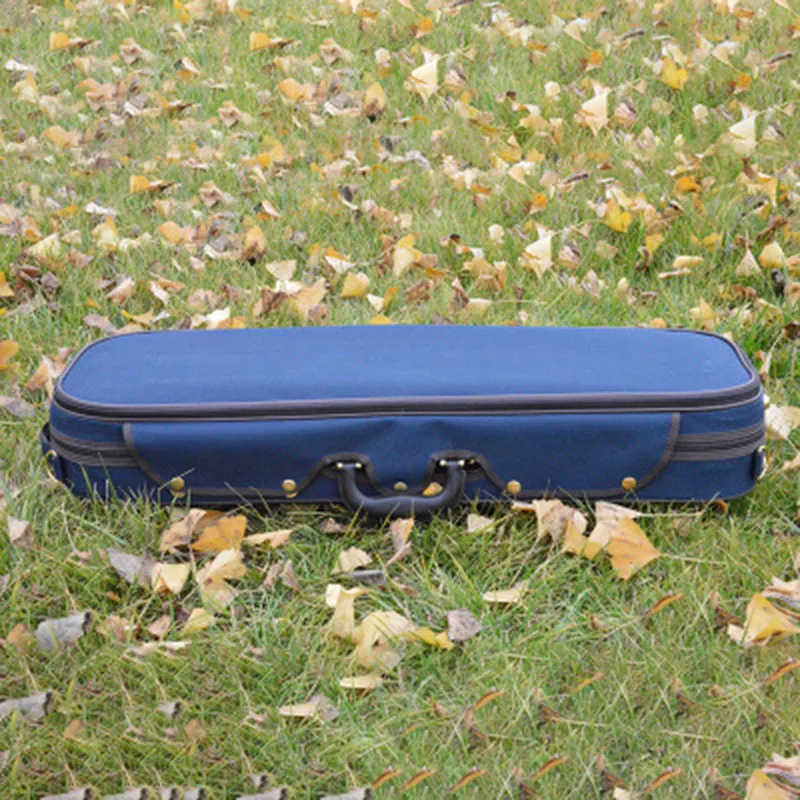 Чехол для скрипки 4/4 с двойным плечом квадратная коробка замком квадратный чехол