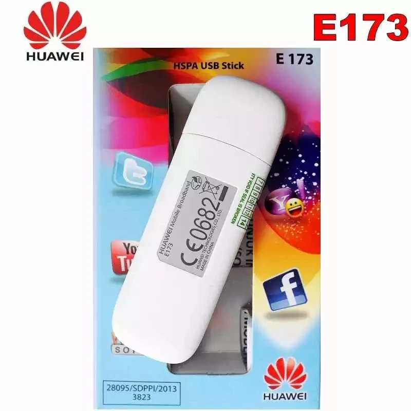 100 pcs Original Unlocked Huawei E173 7.2M Hsdpa USB 3G Modem Dongle Stick Modem
