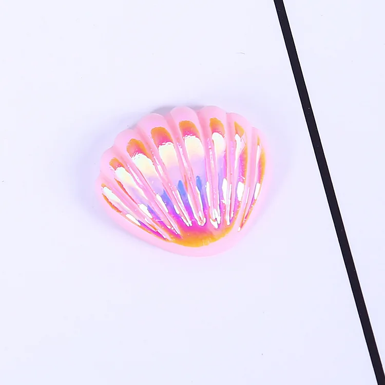 Разноцветные Подвески в виде ракушек для слайма полимерный наполнитель сделай