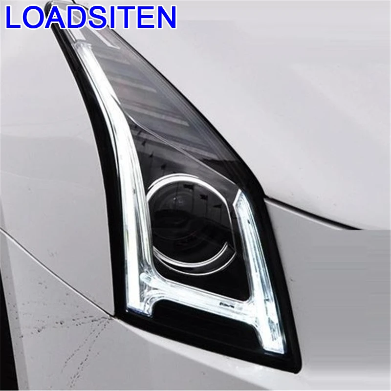 Luces Para авто дневной аксессуар для бега в сборе Cob Led Drl Автомобильные фары передние