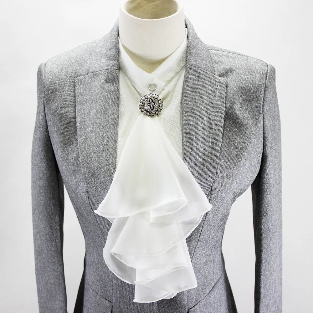 Цветок Dickie костюм для суда Свободное пальто украшение свинец поддельный съемный