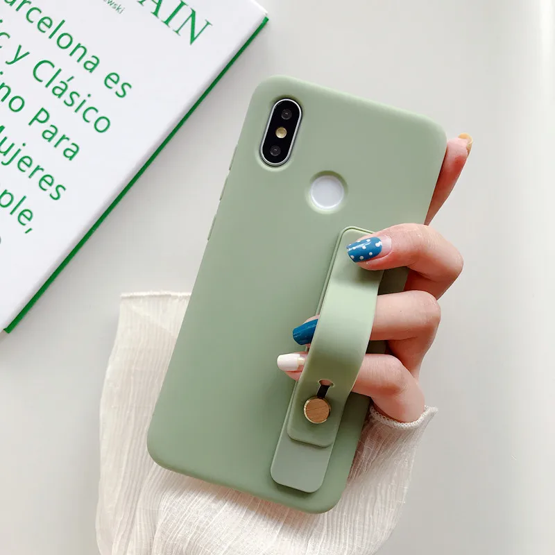 Для Redmi Note 5 6 7 K20 Pro 7A 5A 4A 4X5 6A GO защитный чехол-подставка с кольцом на запястье