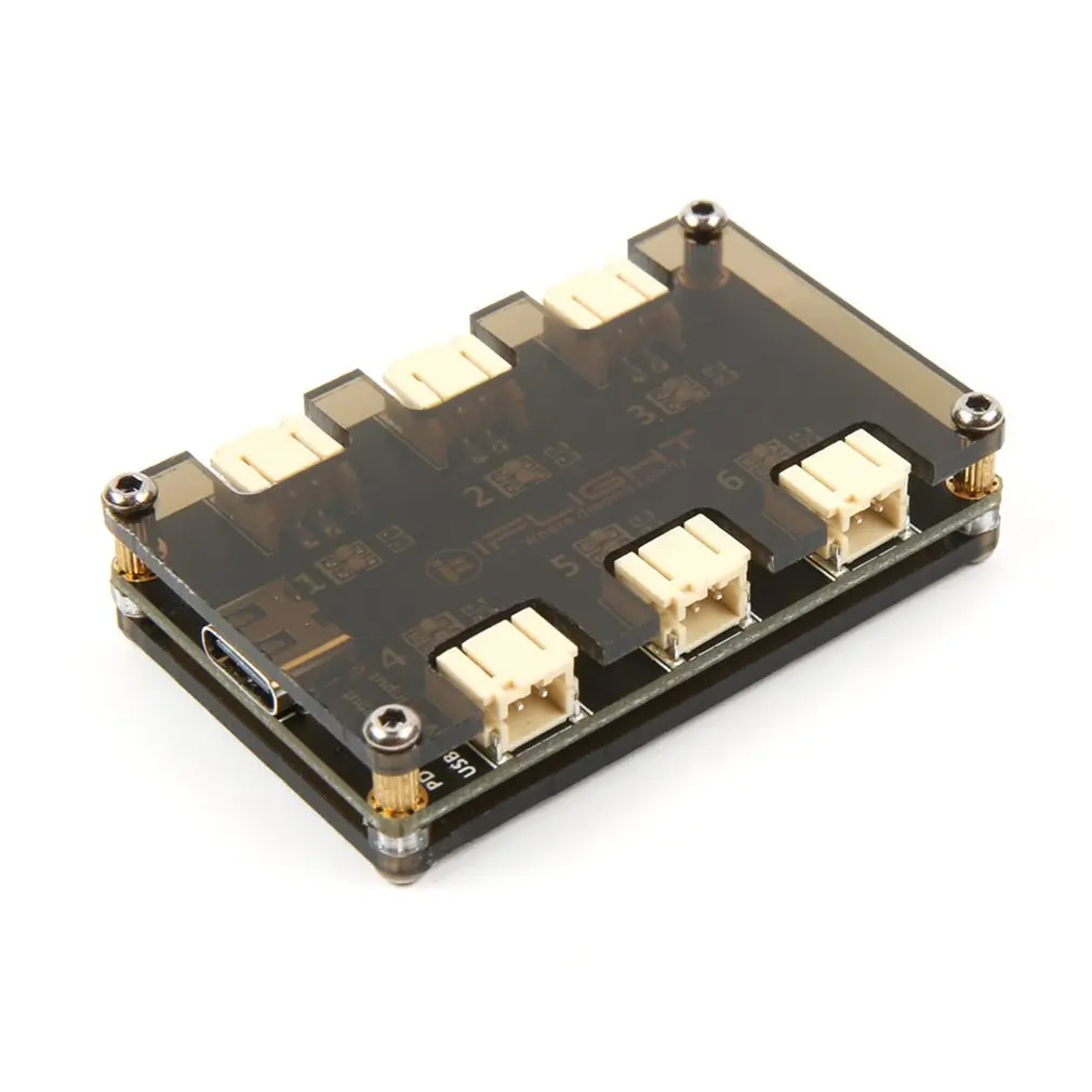 

Электронные аксессуары для радиоуправляемых моделей IFlight 1S, шестисторонняя зарядка литиевого аккумулятора PH2.0 300 hv мАч, зарядная плата, набо...